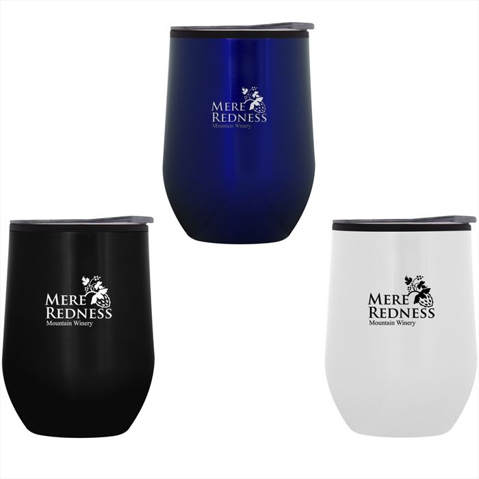 DH5664 12 Oz. Napa Stainless Stemless Wine Glass With Custom Imprint